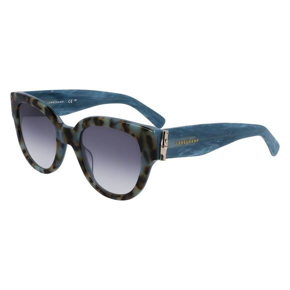 Longchamp Blue Acetate Women's Sunglasses
